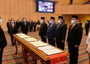 Menhub lantik pejabat Kemenhub
