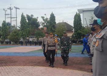 Polres Sumenep Kerahkan Ratusan Personel Gabungan Jelang Nataru