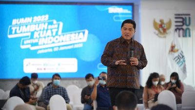Menteri BUMN Erick Thohir