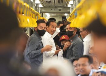 Presiden Jokowi Ajak Warga Sulawesi Selatan Naik Transportasi Umum