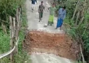 Jembatan Somber Terbelah Dua, Warga Harapkan Segera Diperbaiki Karena Akses Jalan Utama