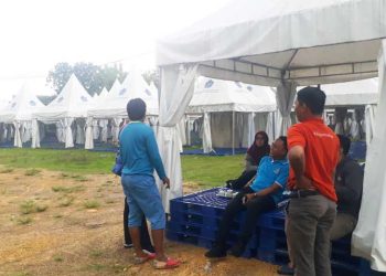 Dibangun Ulang, Pedagang Pasar Kolpajung Pamekasan Mulai Dipindah, Begini Persiapannya