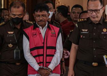 Politisi Partai Nasdem Johnny G Plate Jadi Tersangka Korupsi