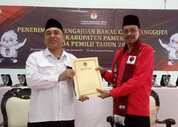 PDI Perjuangan Pamekasan Daftarkan 45 Bacaleg Pemilu 2024