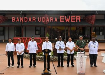 Diresmikan Presiden Jokowi, Bandara Ewer Siap Layani Transportasi Masyarakat Asmat