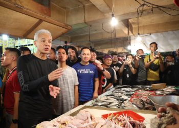 Gibran dan Anang Dampingi Ganjar Pranowo dalam Bulusukan di Kabupaten Bogor