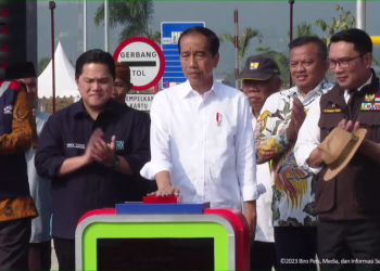 Resmikan Ruas Tol Cigombong-Cibadak, Jokowi Berharap Jakarta-Sukabumi 2,5 Jam