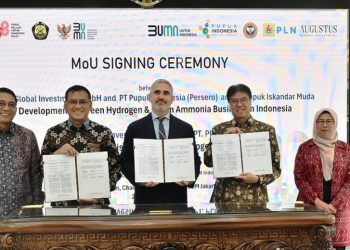 Indonesia Teken MoU Investasi Produksi Hidrogen Hijau