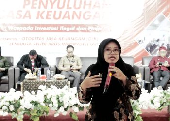 Jadi Pembicara di Acara Penyuluhan Jasa Keuangan OJK-LSAI, Rillia Aisyah Haris Berbagi tentang Risiko Investasi dan Pinjol Ilegal