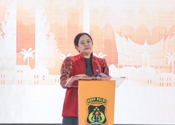 Puan Ajak Keluarga Anggota Polri Sosialisasikan Pemilu Damai