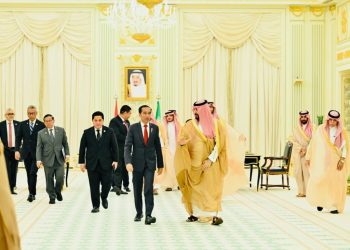 Jokowi Bertemu Putra Mahkota Arab Saudi Pangeran MBS
