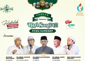 Puncak Hari Santri 2023 PCNU Sumenep Digelar Pekan Depan, Akan Dihadiri 5 Kiai Khos