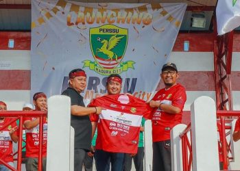 Perssu Madura City Perkenalkan Jersey Baru untuk Liga 3 Jawa Timur Musim ini