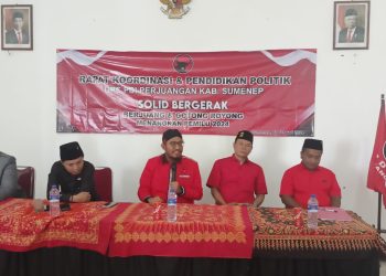 Mendadak, Ketua DPC PDI Perjuangan Sumenep Panggil Kader dan Caleg