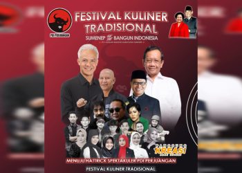 Festival Kuliner Tradisional TPC Ganjar – Mahfud Sumenep Libatkan Ratusan Pelaku UMKM