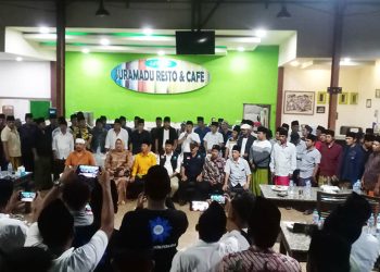 AKD Bangkalan Deklarasikan Kades Aeng Tabar sebagai Bakal Calon Wabup