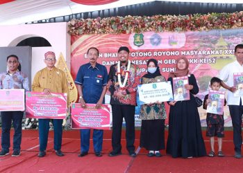Bupati Fauzi Gelorakan Semangat Gotong Royong Menghadapi Tantangan Masa Depan