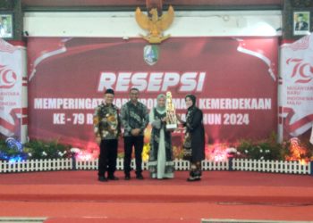 Resepsi HUT RI ke-79 di Pendopo Trunojoyo Sampang Berlangsung Meriah
