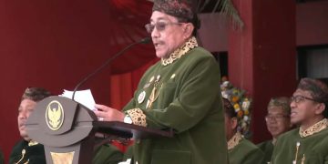 Upacara Hari Jadi ke-756 Sumenep, Wabup Ganti Bahasa demi Forkopimda