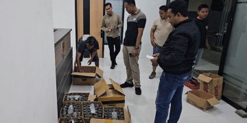 Polres Pamekasan Sita 311 Botol Miras dari Berbagai Lokasi